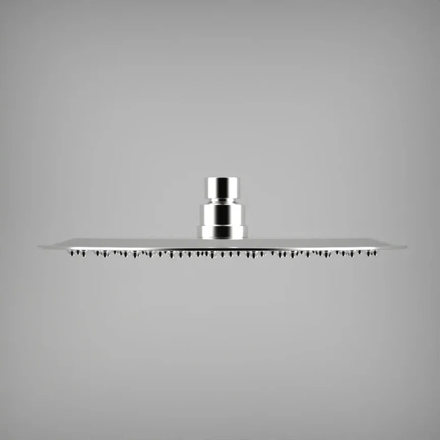 Ava Round 250mm Shower Head (8mm Thickness) - Polished Stainless Steel detail view - Image 2