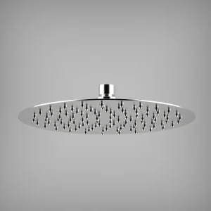 Ava Round 250mm Shower Head (8mm Thickness) - Polished Stainless Steel