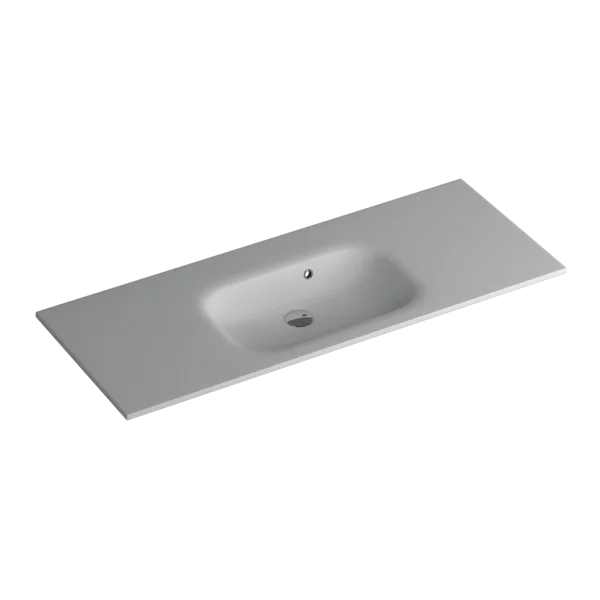 Faeber Silkstone Pearl 1200mm Single Central Matt Basin