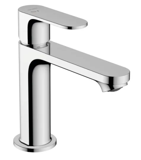 Hansgrohe Rebris S Single Lever Basin Mixer 110 Coolstart Without Waste Set Chrome product image - Image 1