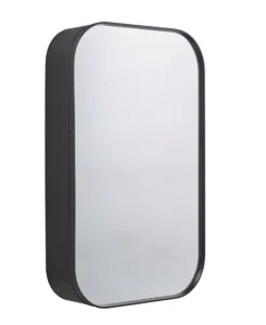 Roper Rhodes 450x700mm Theory 1 Door Non-illuminated Cabinet - Black