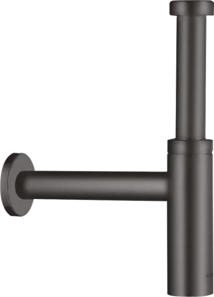 Axor Siphons 340 X 115 X 60mm Gunmetal/chrome - Brushed