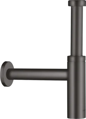 Axor Bottle Trap 11/4" Flowstar S Brushed Black Chrome product image - Image 1