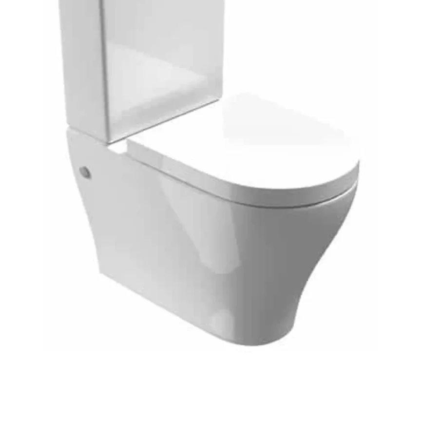 Saneux Prague Close Coupled Wc Pan - Rimless product image - Image 1