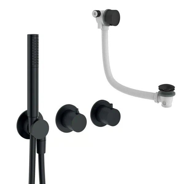 Crosswater Module Shower Set 5 Matt Black
