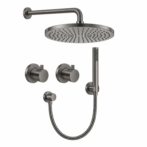 Crosswater Module Shower Set 9 Slate 300mm