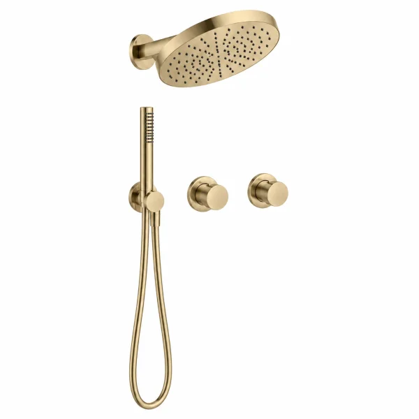 Crosswater Module Plus Shower Set 1 Brushed Brass