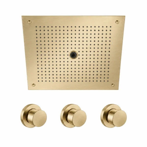 Crosswater Module Plus Shower Set 8 Brushed Brass