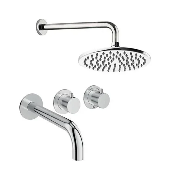 Crosswater Module Shower Set 3 Chrome 200mm
