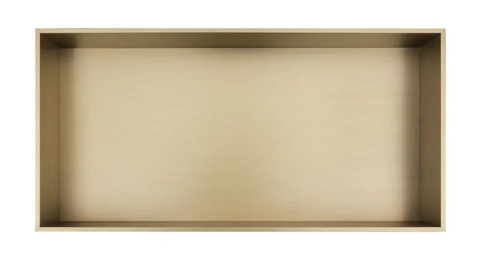 Ava Shower Niche 30x60 Brushed Brass product image - Image 1