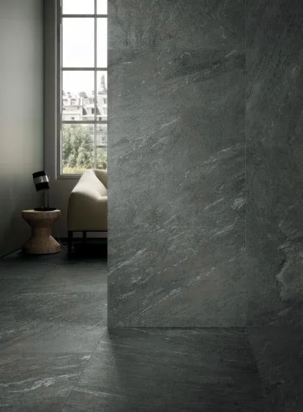 European Tiles Inside Lake 45X90 Matt Porcelain Rectified Tile detail view - Image 2