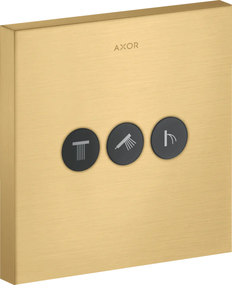 Axor Showerselect Valves Concealed 215 X 185 X 130mm Gold - Brushed product image - Image 2