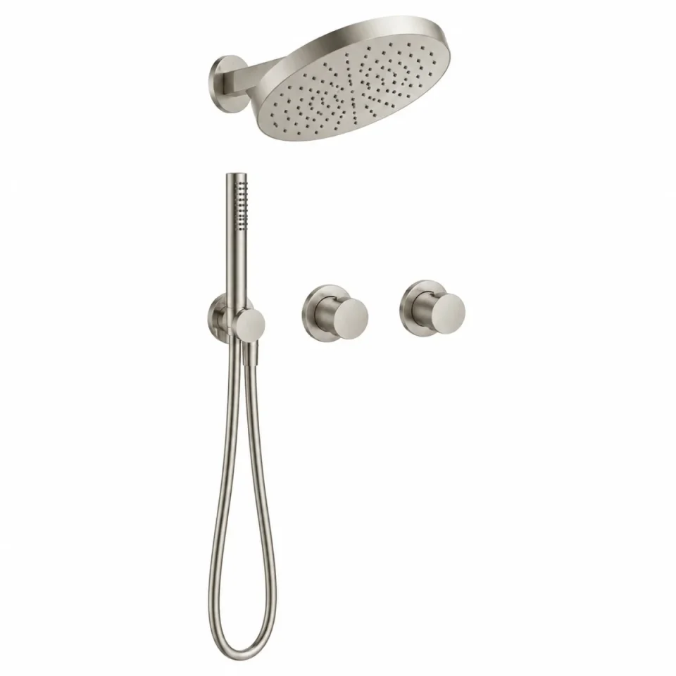 Crosswater Module Plus Shower Set 1 Brushed Nickel product image - Image 1