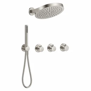 Crosswater Module Plus Shower Set 2 Brushed Nickel