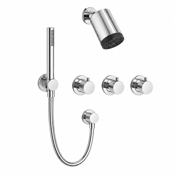 Crosswater Module Plus Shower Set 4 Chrome