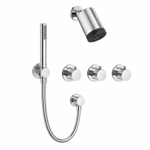Crosswater Module Plus Shower Set 4 Chrome