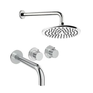 Crosswater Module Shower Set 3 Chrome 200mm