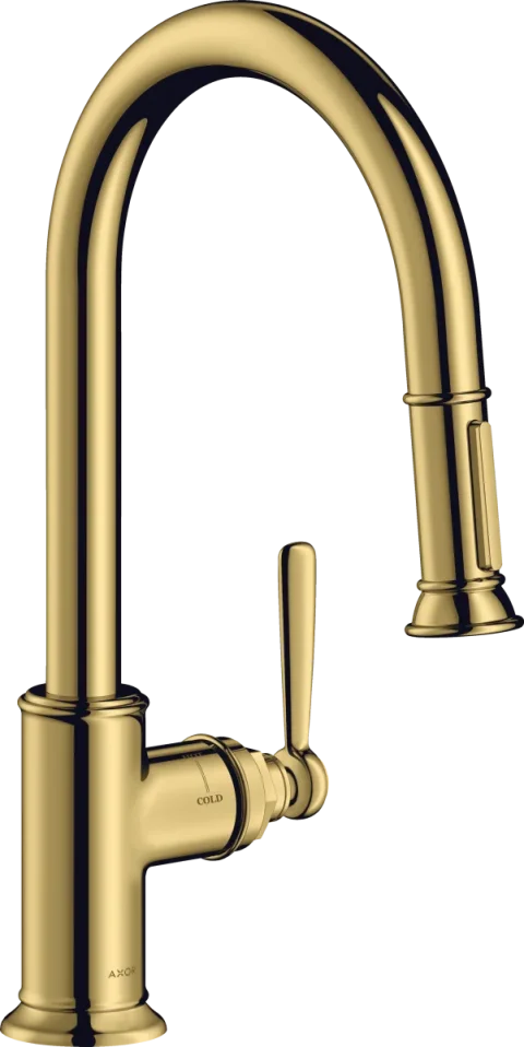 Axor Montreux Manual Kitchen Mixers 555 X 315 X 85mm Gold - Polished product image - Image 2