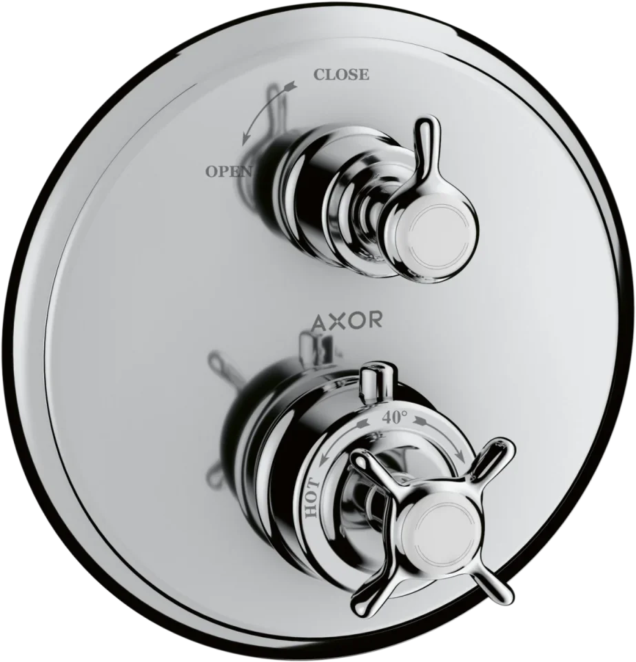 Axor Montreux Thermostatic Shower Mixer Concealed 215 X 185 X 132mm Chrome product image - Image 2