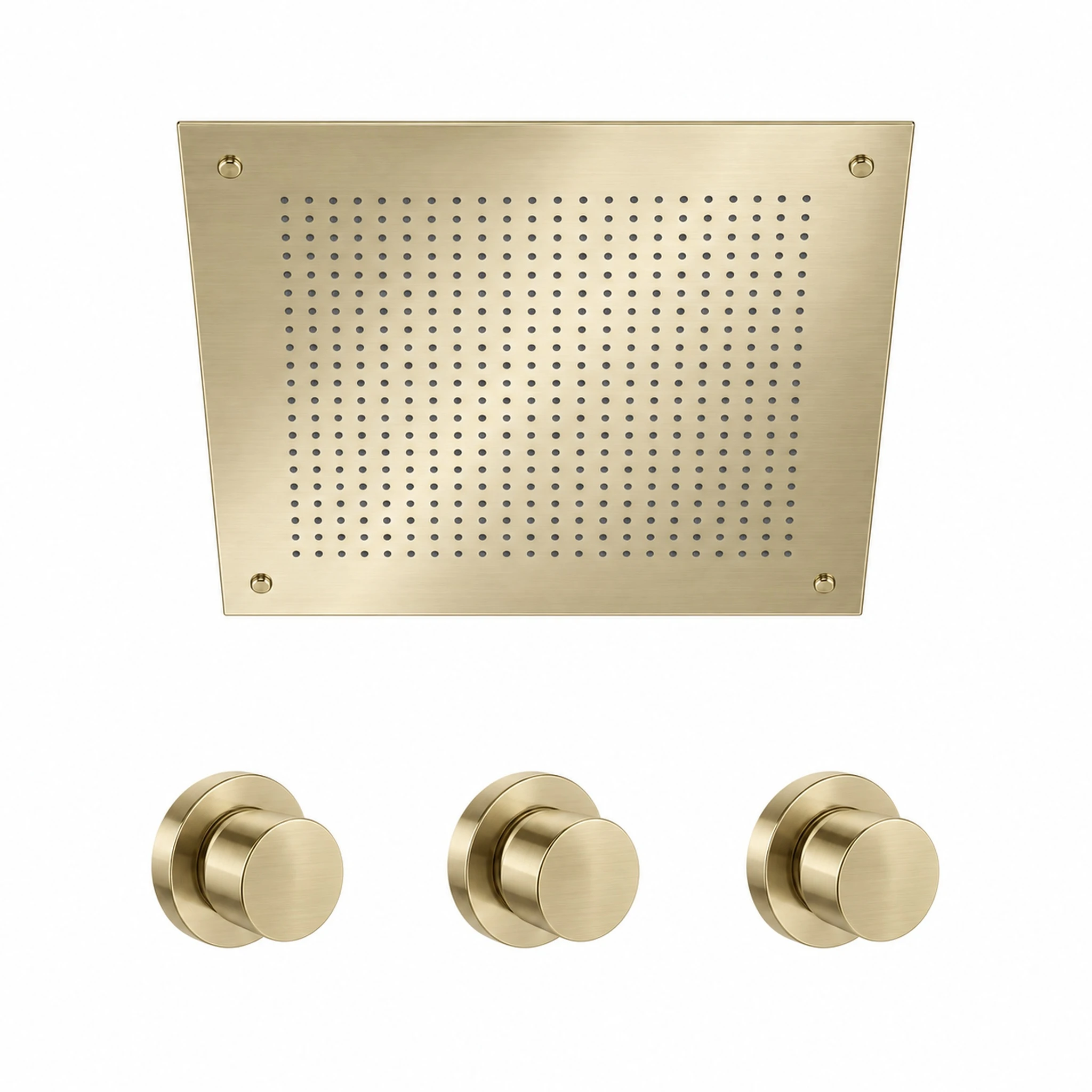 Crosswater Module Plus Shower Set 5 Brushed Brass