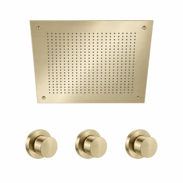 Crosswater Module Plus Shower Set 5 Brushed Brass