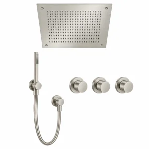 Crosswater Module Plus Shower Set 7 Brushed Nickel