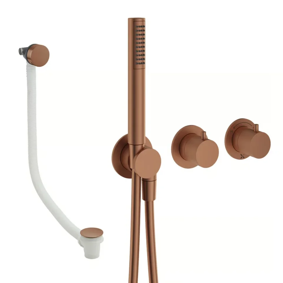 Crosswater Module Shower Set 5 Brushed Bronze product image - Image 1