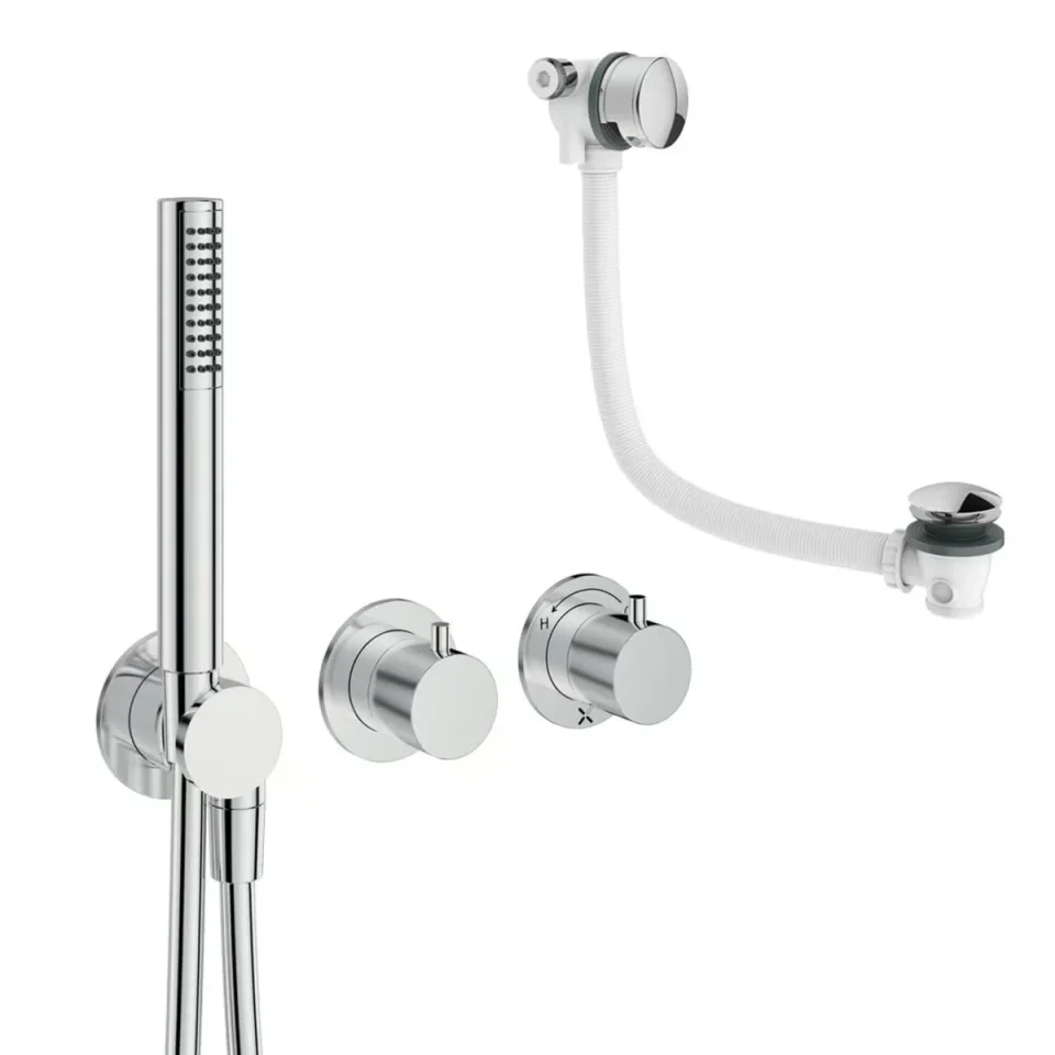 Crosswater Module Shower Set 5 Chrome product image - Image 1