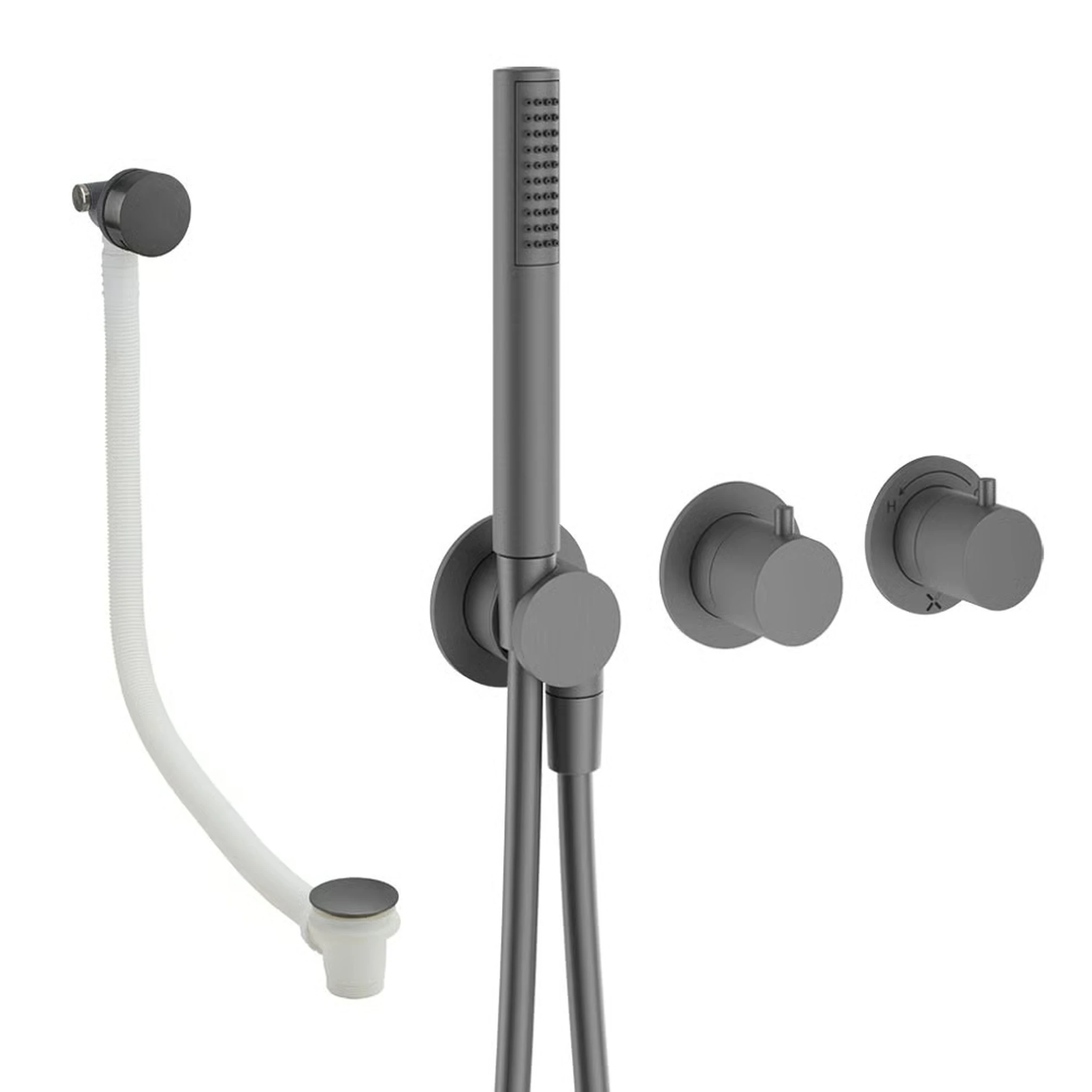 Crosswater Module Shower Set 5 Slate