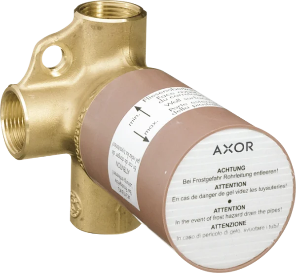 Axor Basic Set For Trio 2-way Diverter Valve With Integrated Shut-off 3/4"