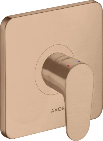 Axor Citterio M Shower Mixers Concealed 217 X 187 X 135mm Rose Gold/gold - Brushed product image - Image 2