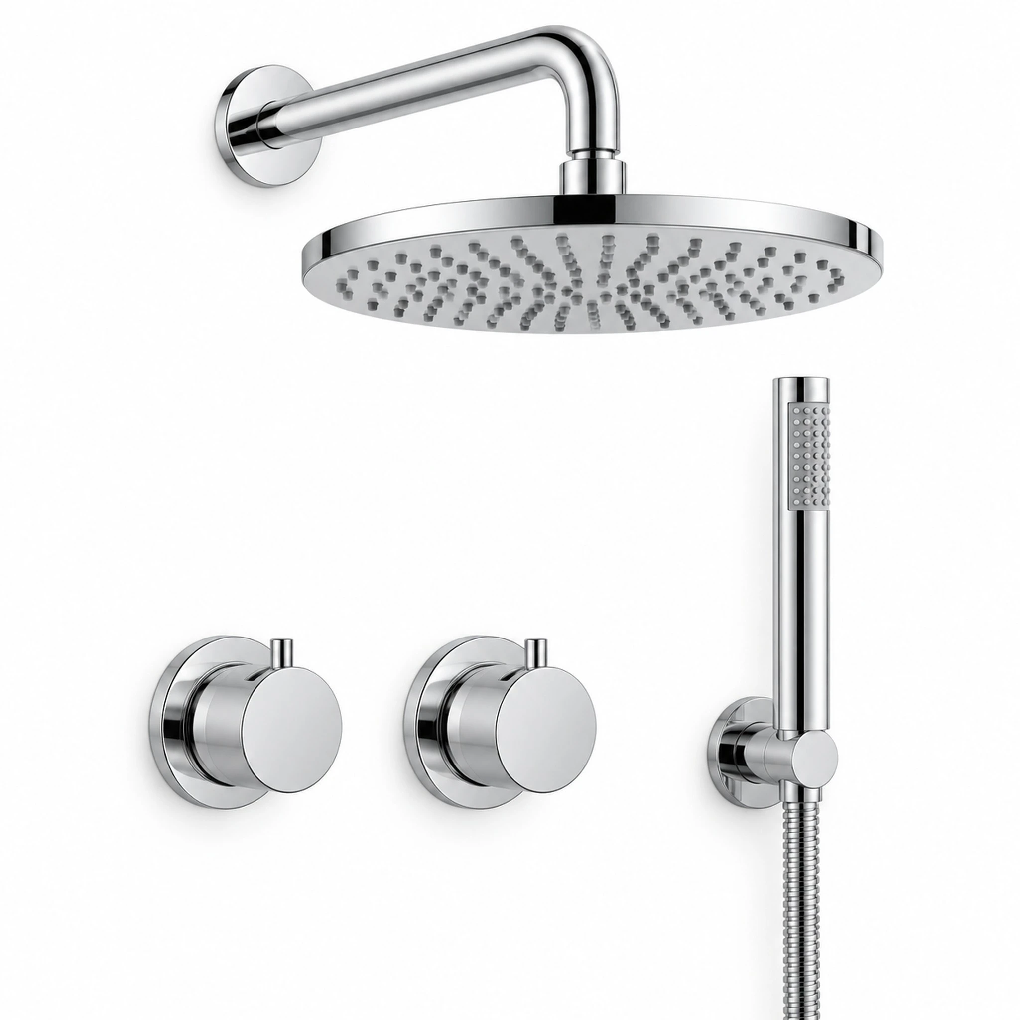 Crosswater Module Shower Set 1 Chrome 300mm