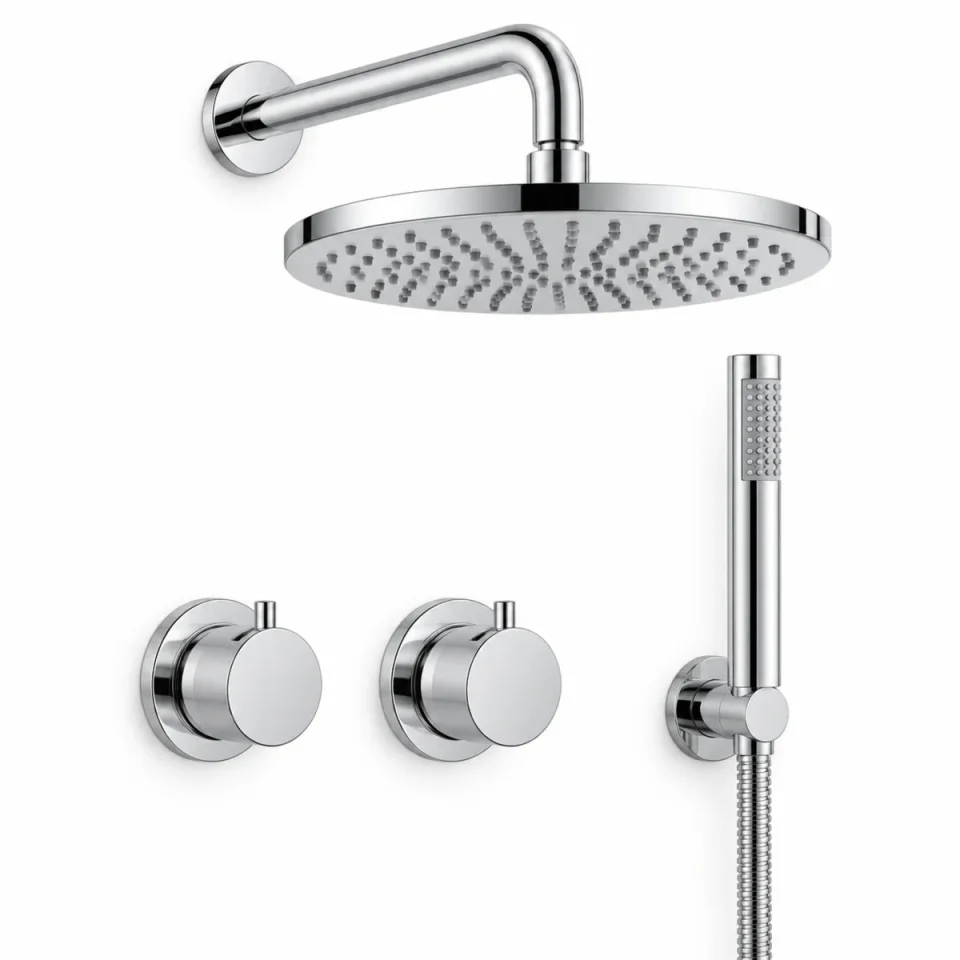 Crosswater Module Shower Set 1 Chrome 300mm product image - Image 1