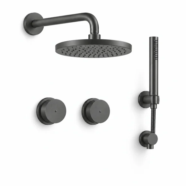 Crosswater Module Shower Set 1 Slate 200mm