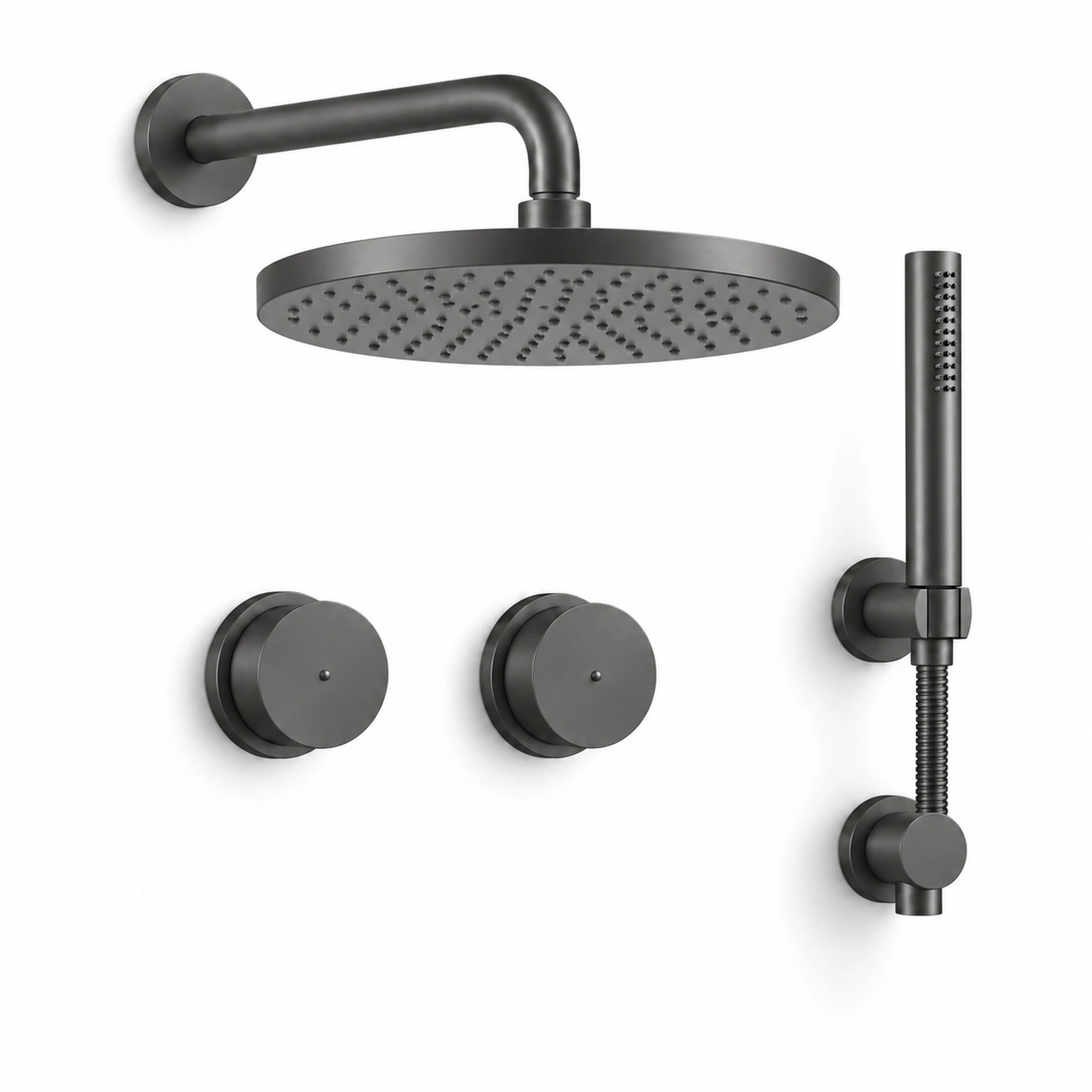 Crosswater Module Shower Set 1 Slate 300mm