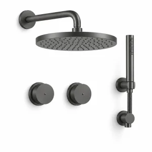 Crosswater Module Shower Set 1 Slate 300mm