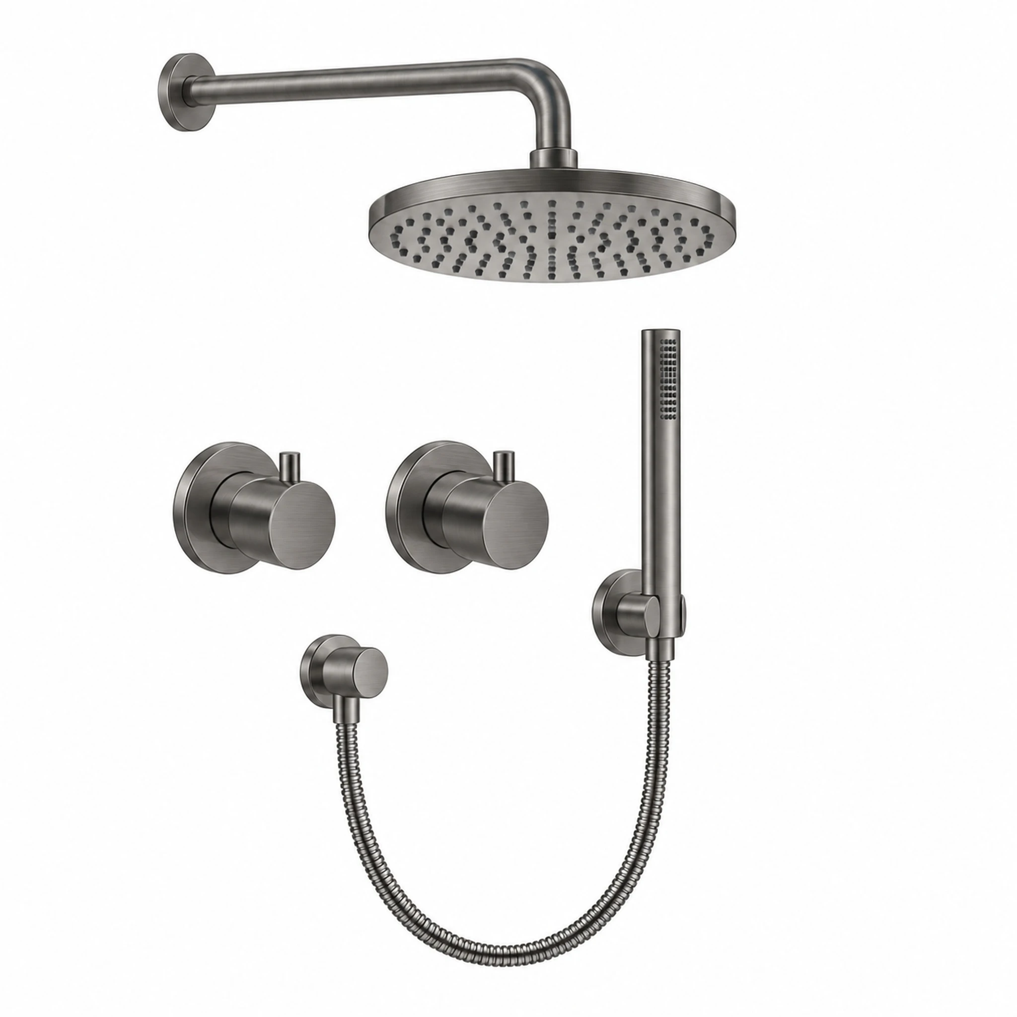 Crosswater Module Shower Set 9 Slate 200mm