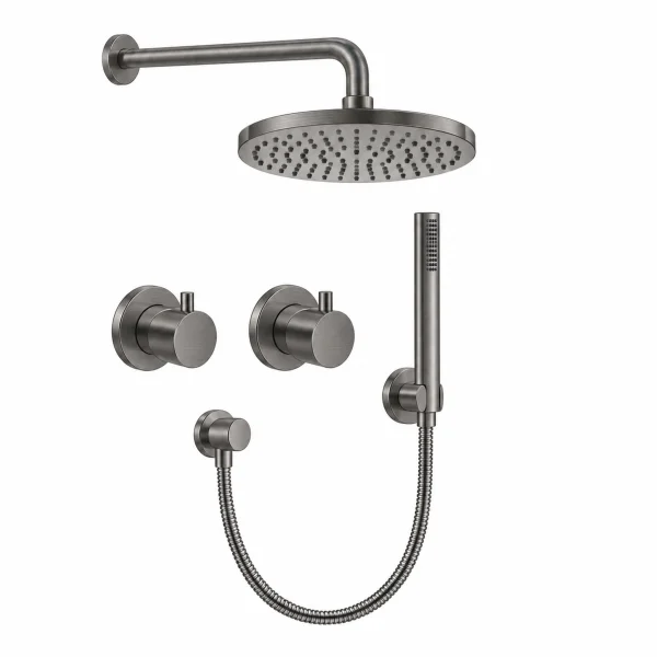 Crosswater Module Shower Set 9 Slate 200mm