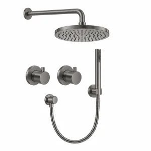 Crosswater Module Shower Set 9 Slate 200mm