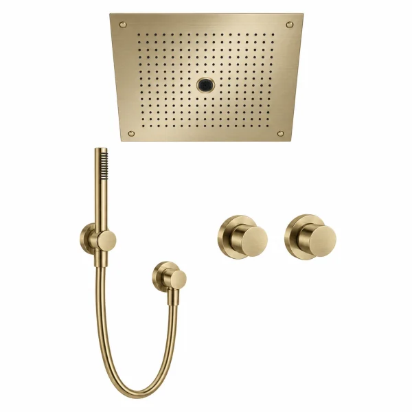 Crosswater Module Plus Shower Set 9 Brushed Brass