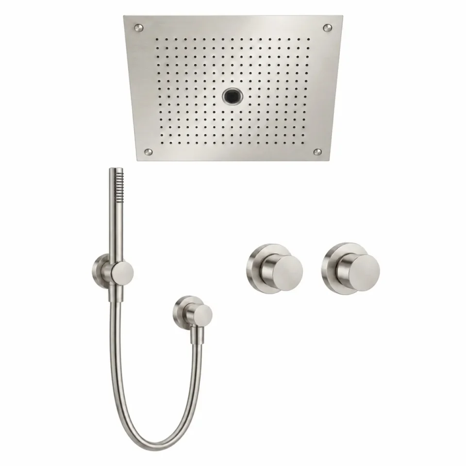 Crosswater Module Plus Shower Set 9 Brushed Nickel product image - Image 1