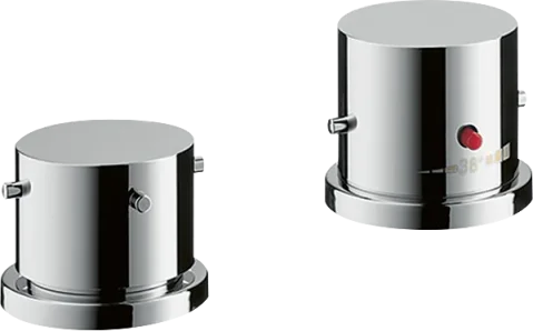 Axor Starck Thermostatic Bath Filler Concealed 130 X 110 X 87mm Chrome product image - Image 2