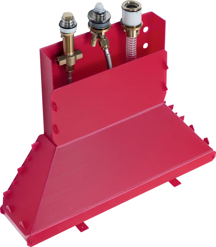 Axor Concealed Basic Set 3-/4- Hole Bath Mixers 910 X 350 X 90mm product image - Image 2