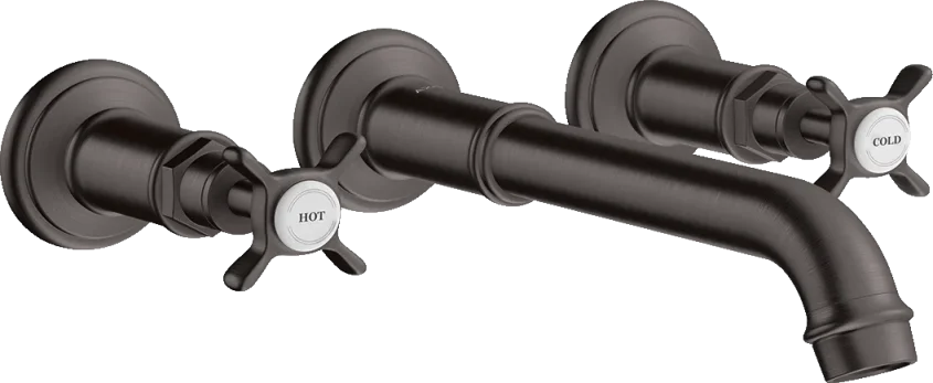 Axor Montreux Manual Mixers 360 X 135 X 105mm Gunmetal/chrome - Brushed product image - Image 2