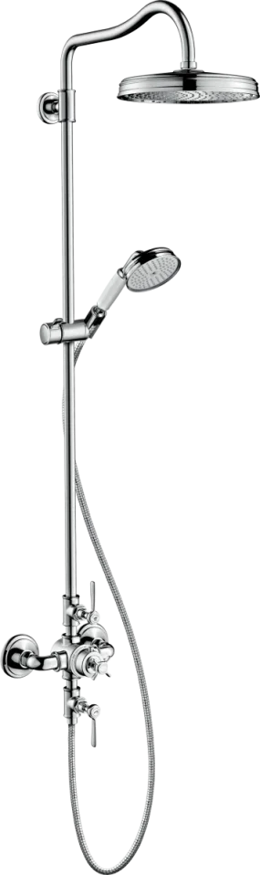 Axor Montreux Showerpipes With Thermostatic Mixer 1015 X 350 X 170mm Chrome product image - Image 2