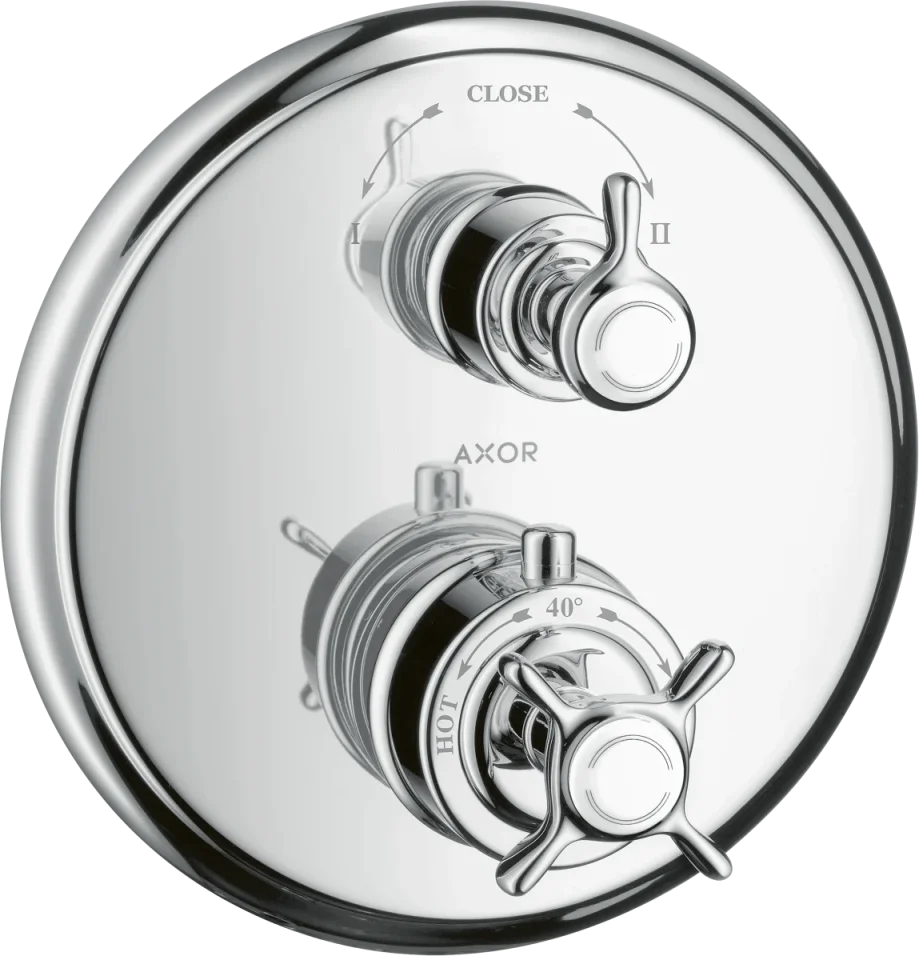 Axor Montreux Thermostatic Shower Mixer Concealed 217 X 187 X 135mm Chrome product image - Image 2