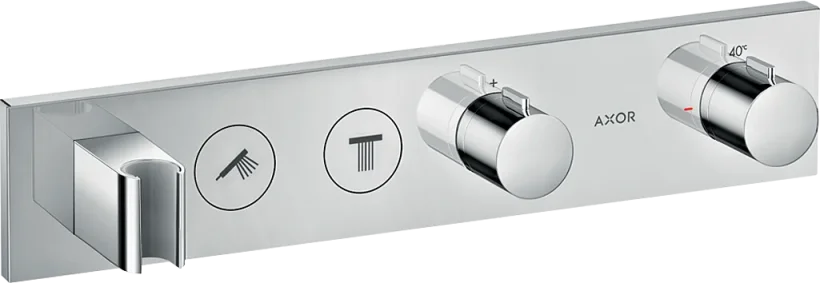 Axor Showersolutions Thermostatic Shower Mixer Concealed 560 X 390 X 150mm Chrome product image - Image 2