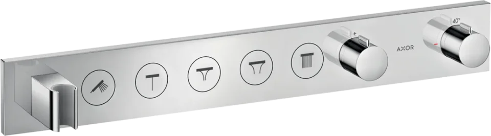Axor Showersolutions Thermostatic Shower Mixer Concealed 720 X 395 X 150mm Chrome product image - Image 2