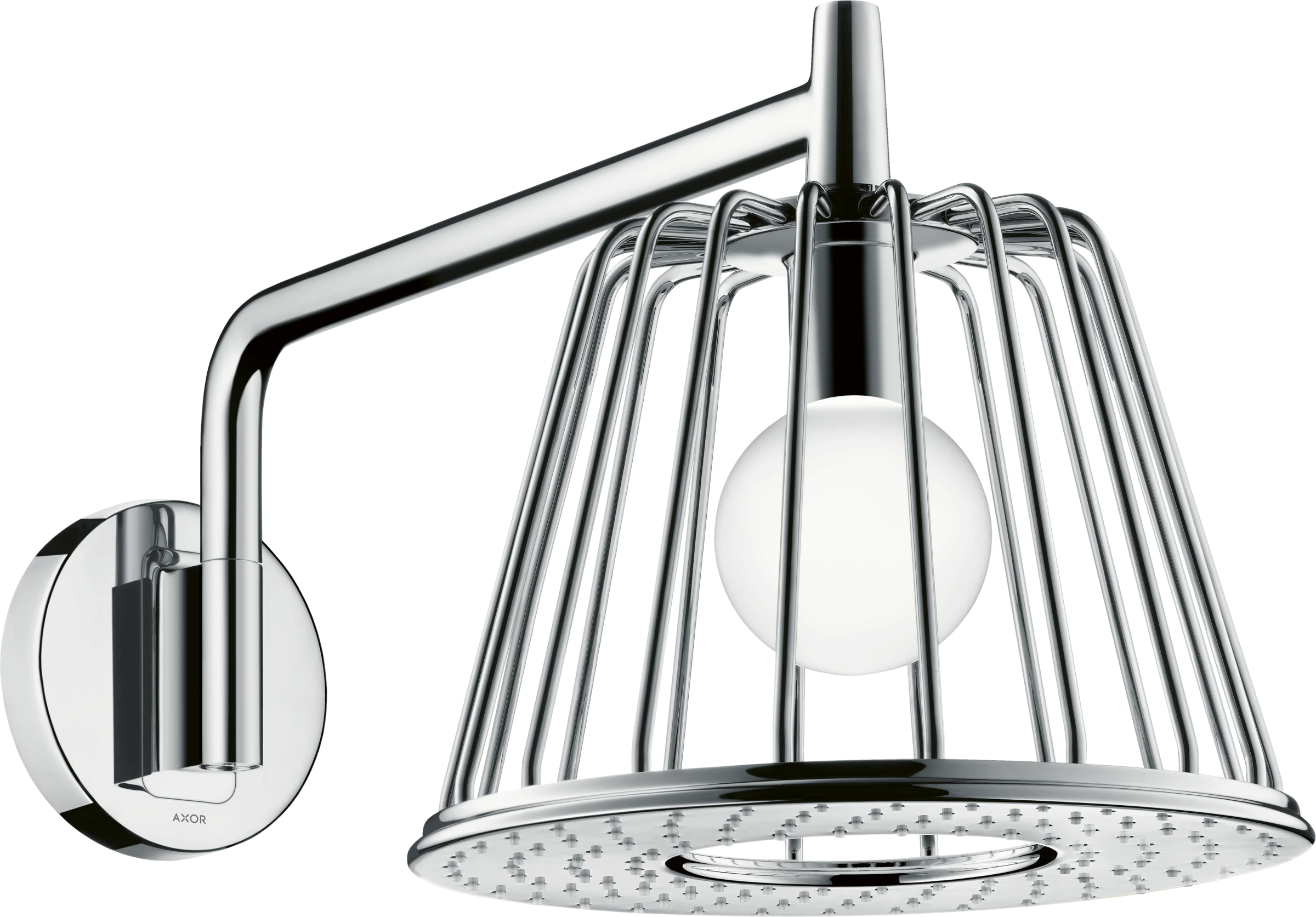 Axor Lampshower/nendo Overhead Showers 760 X 356 X 329mm Chrome