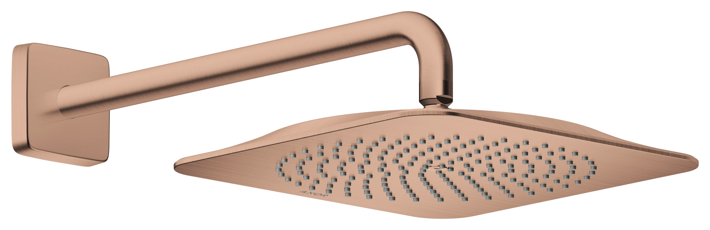 Axor Citterio C Overhead Showers 373 X 373 X 105mm Rose Gold/gold - Brushed